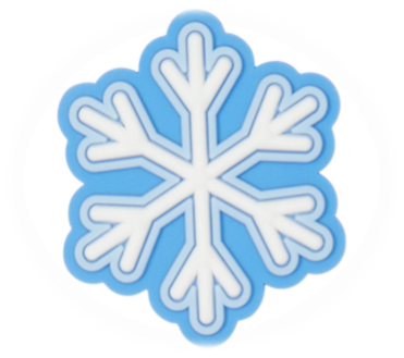 Jibbitz для сабо Crocs джиббітс Snowflake (Сніжинка), ціна 140 грн -  Prom.ua (ID#1247889889)